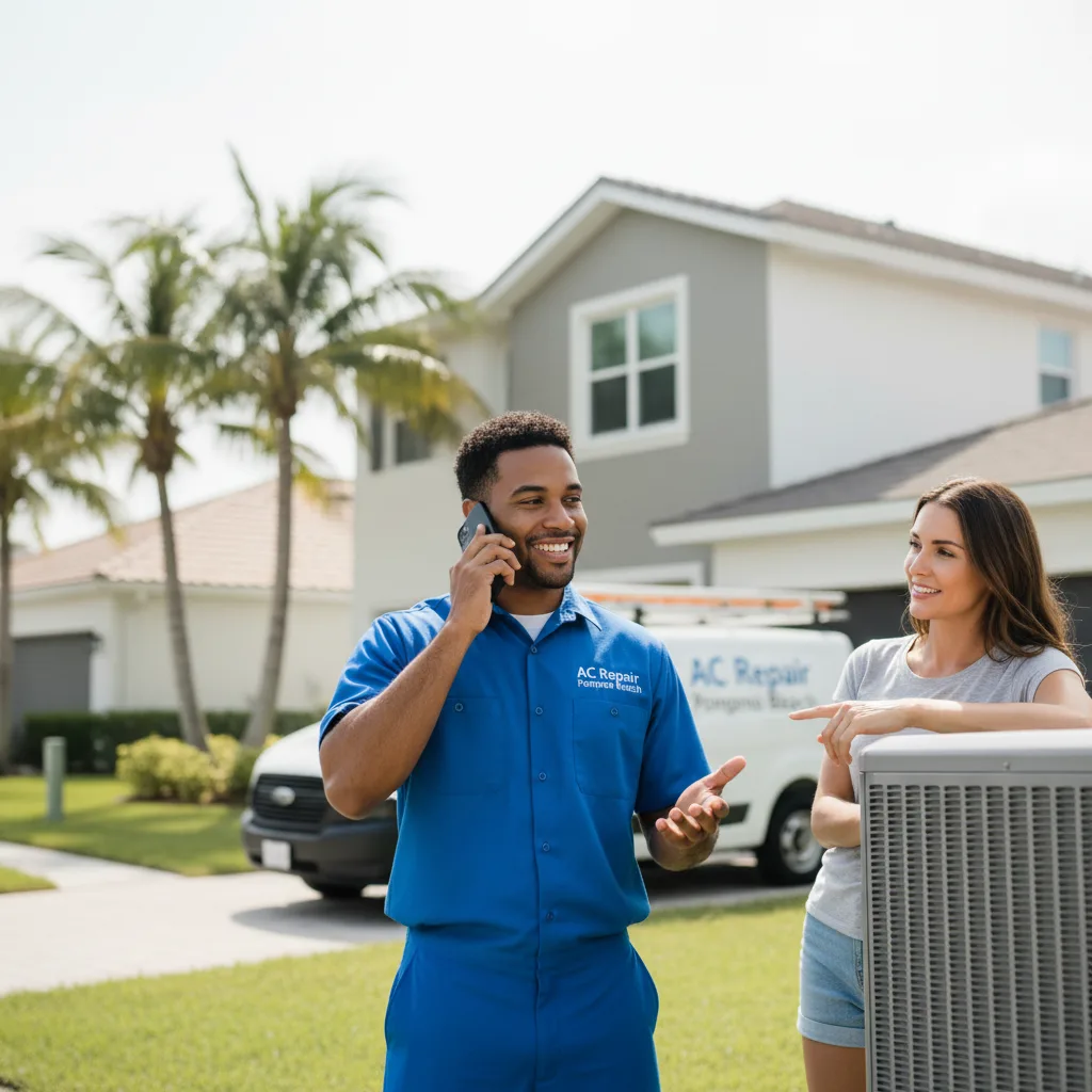 AC Repair Pompano Beach customer support in Sound Beach